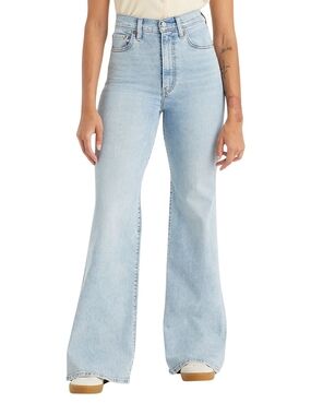 Levi's ribcage bell High-Rise Light Blue Flared Jeans